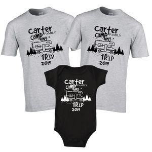 Family Camping Trip Custom Design